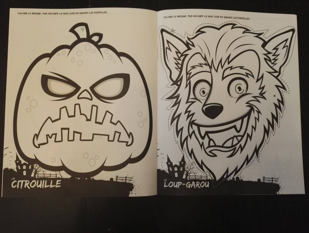 pochette halloween