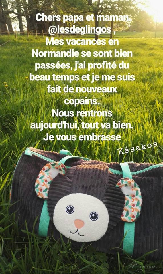 sac voyage enfant