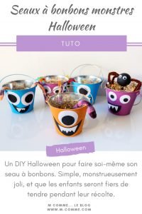 seau à bonbons halloween