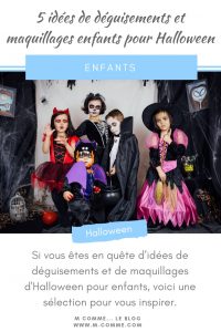 déguisements et maquillages enfants halloween