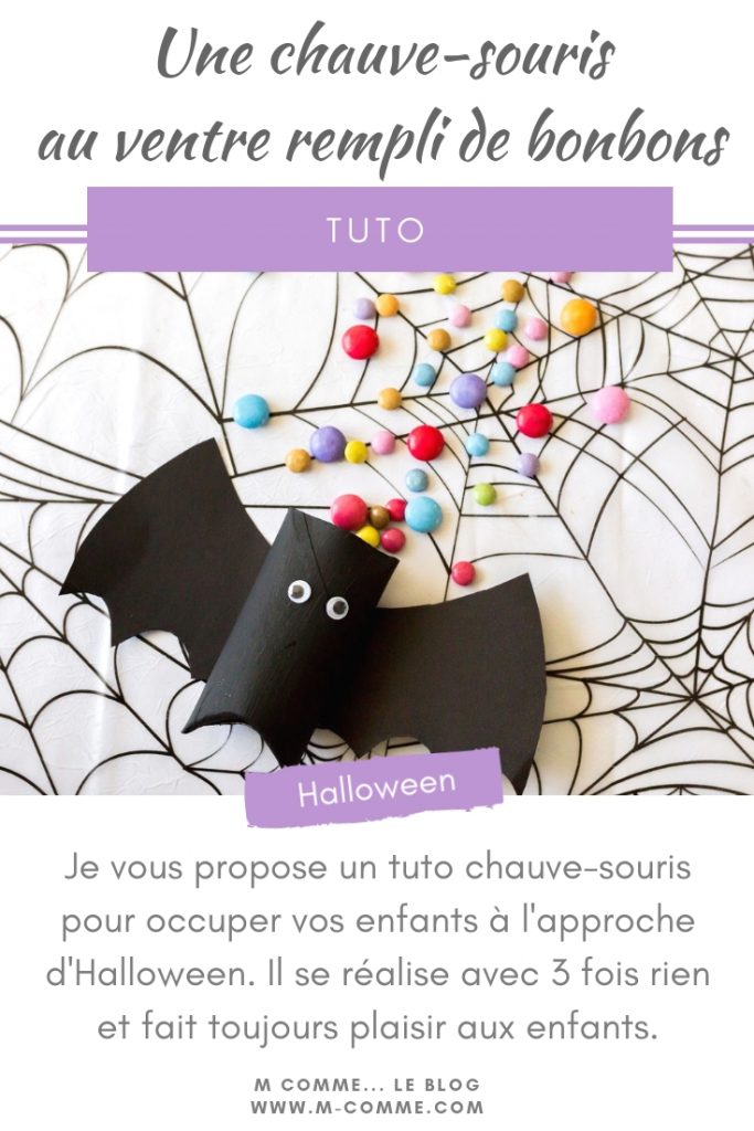C’est les vacances et vous ne savez peut-être pas comment occuper les enfants qui commencent à trouver le temps long à l’approche d’Halloween. Je vous propose un tuto chauve-souris qui vous aidera à les faire patienter. #halloween #tuto #diy #chauvesouris #activitesmanuelles #activiteenfant #enfant tuto chauve-souris