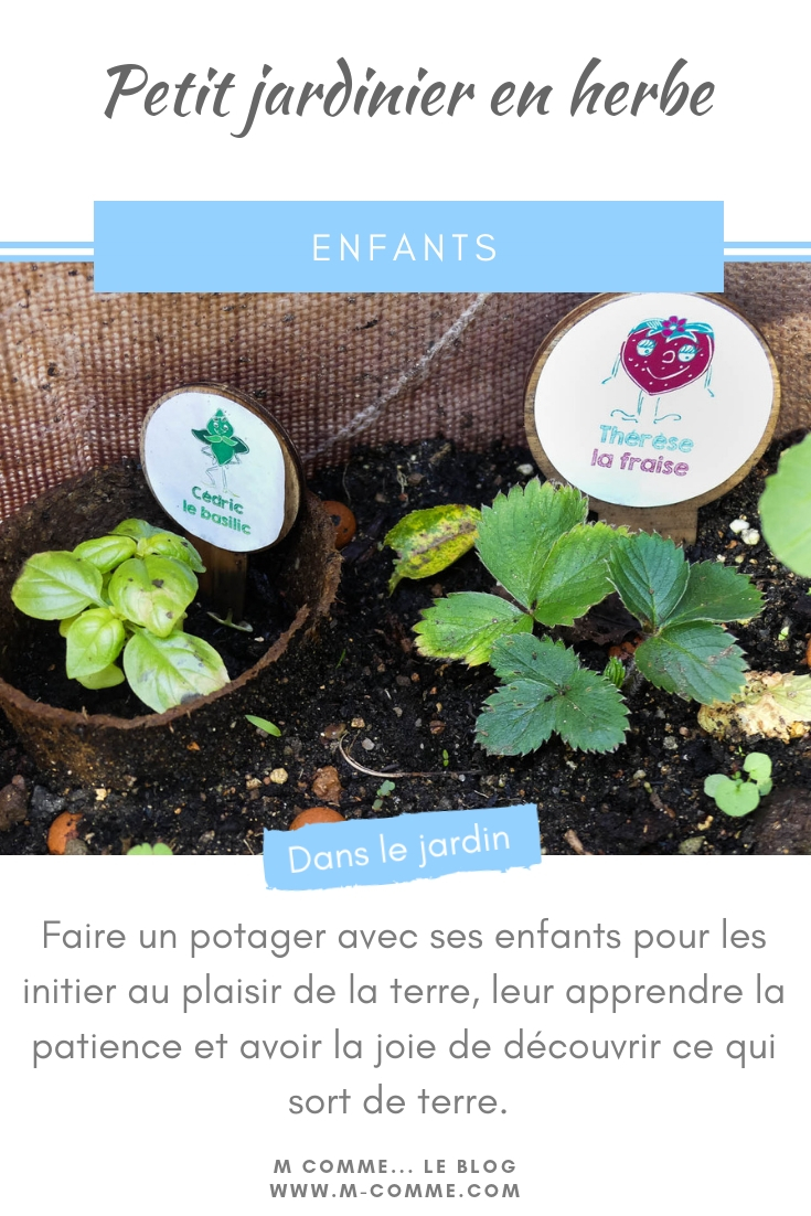 Faire un potager avec ses enfants pour les initier au plaisir de la terre, leur apprendre la patience et avoir la joie de découvrir ce qui sort de terre. #potager #enfants #bio #local #terre #apprentissage #culture potager enfant
