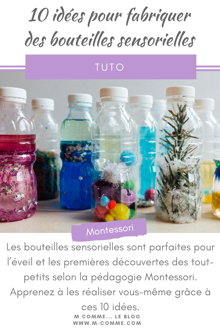 bouteilles sensorielles