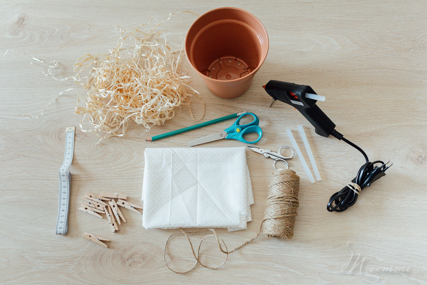 tuto panier de pâques à réaliser soi-même matériel