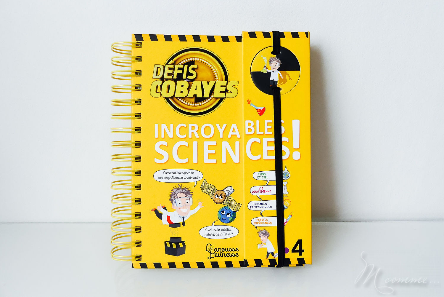 Livre incroyable sciences défis cobayes Larousse