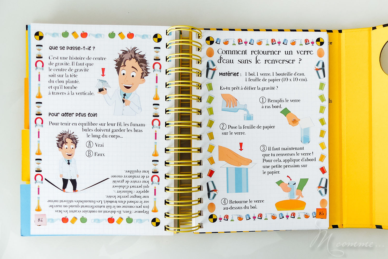 expériences scientifiques à faire avec les enfants