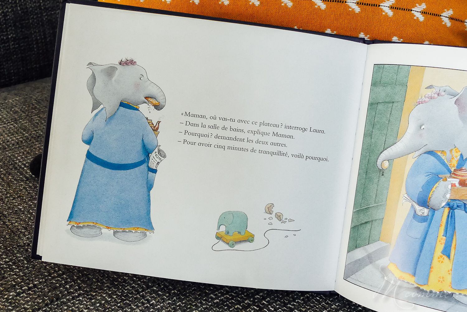 Lecture enfant « laissez maman tranquille ». Ce livre reflète à merveille le quotidien d’une maman qui n’arrive pas à avoir 5 minutes de répit face aux demandes de ses 3 enfants. C’est un joli support pour aborder le sujet de la sollicitation avec son enfant. #lecture #lectureenfants #livre #livreenfant #viedemaman #maman #mamansollicitée #sollicitation #quotidiendemaman #tranquillité #mamantranquille #pastranquille #enfants #patience livre enfants laissez maman tranquille