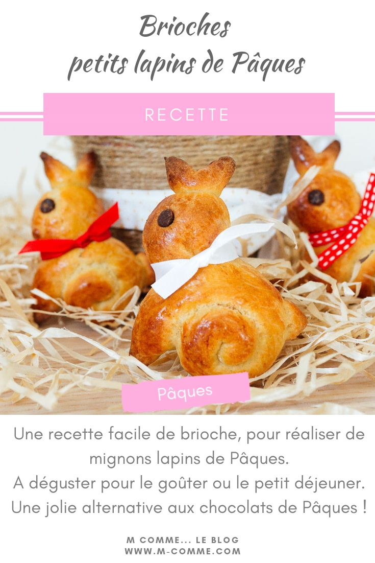 Une recette facile de brioche de Pâques sans beurre pour réaliser de mignons lapins de Pâques. Une jolie alternative aux chocolats de Pâques ! A déguster pour le goûter ou le petit déjeuner. #brioche #briochedepaques #briochesansbeurre #briochelapins #lapins #lapinsdepaques #recette #recettepaques #enfants #gouter #petitdejeuner #paques brioche de pâques lapin
