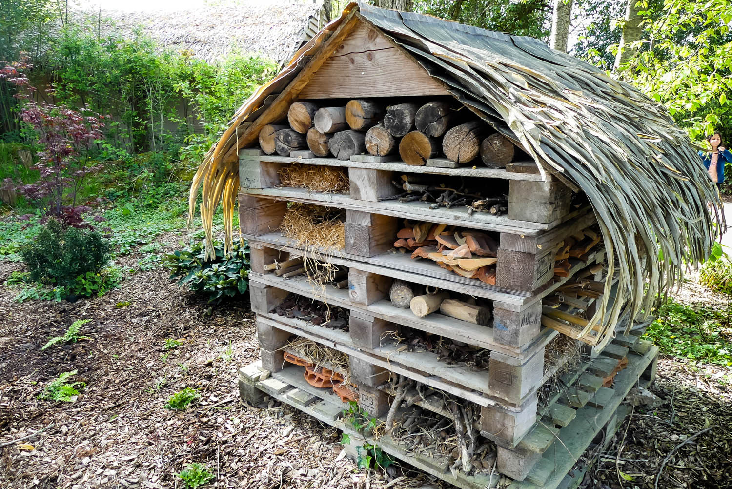 hotel à insectes zoo la boissiere du dore