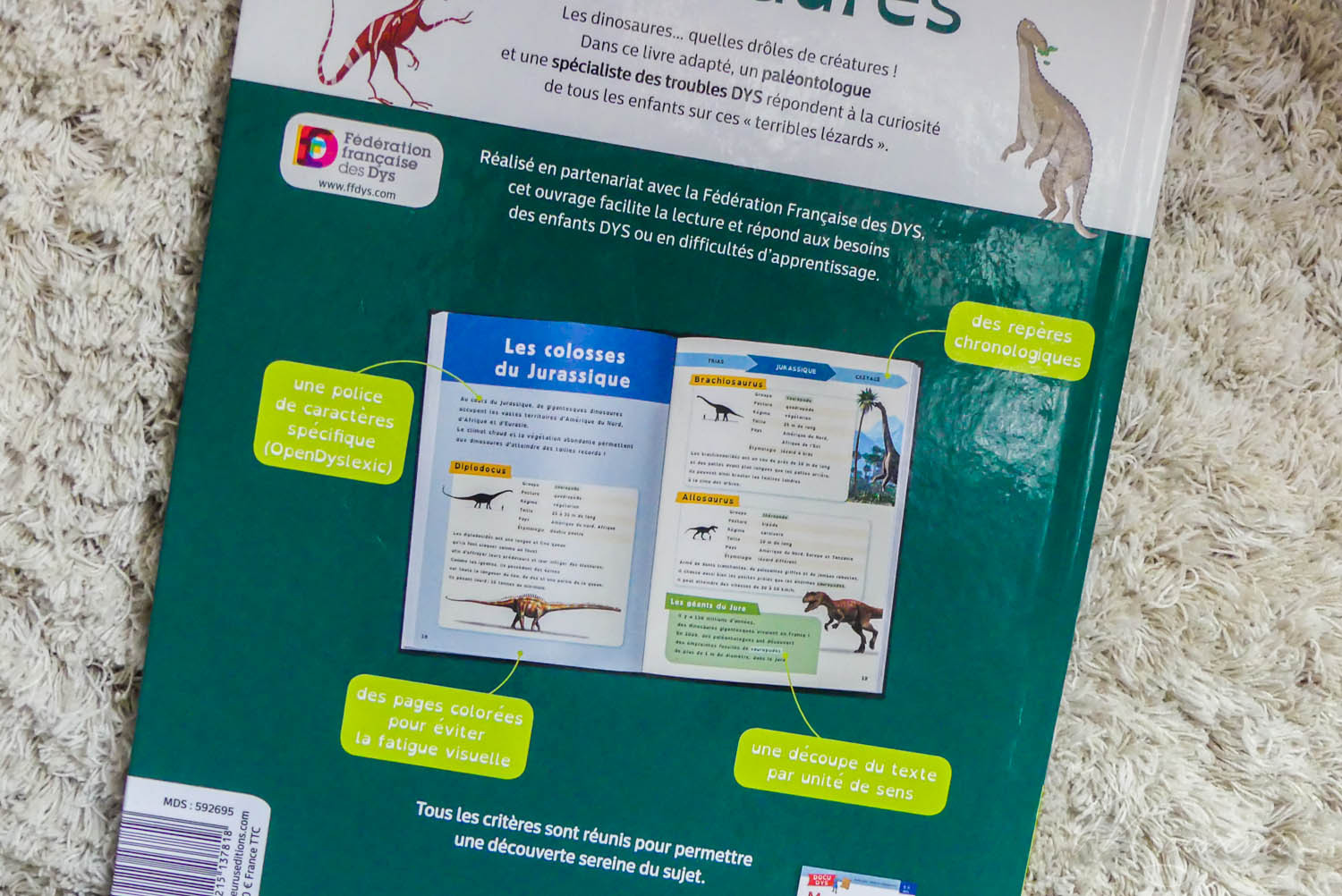 livre documentaire enfant Dys