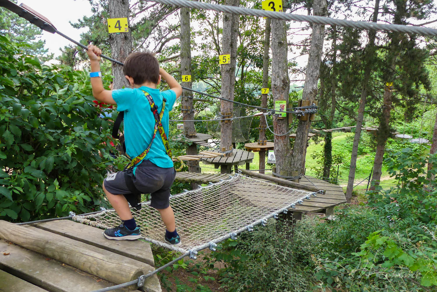 accrobranche lyon fourviere