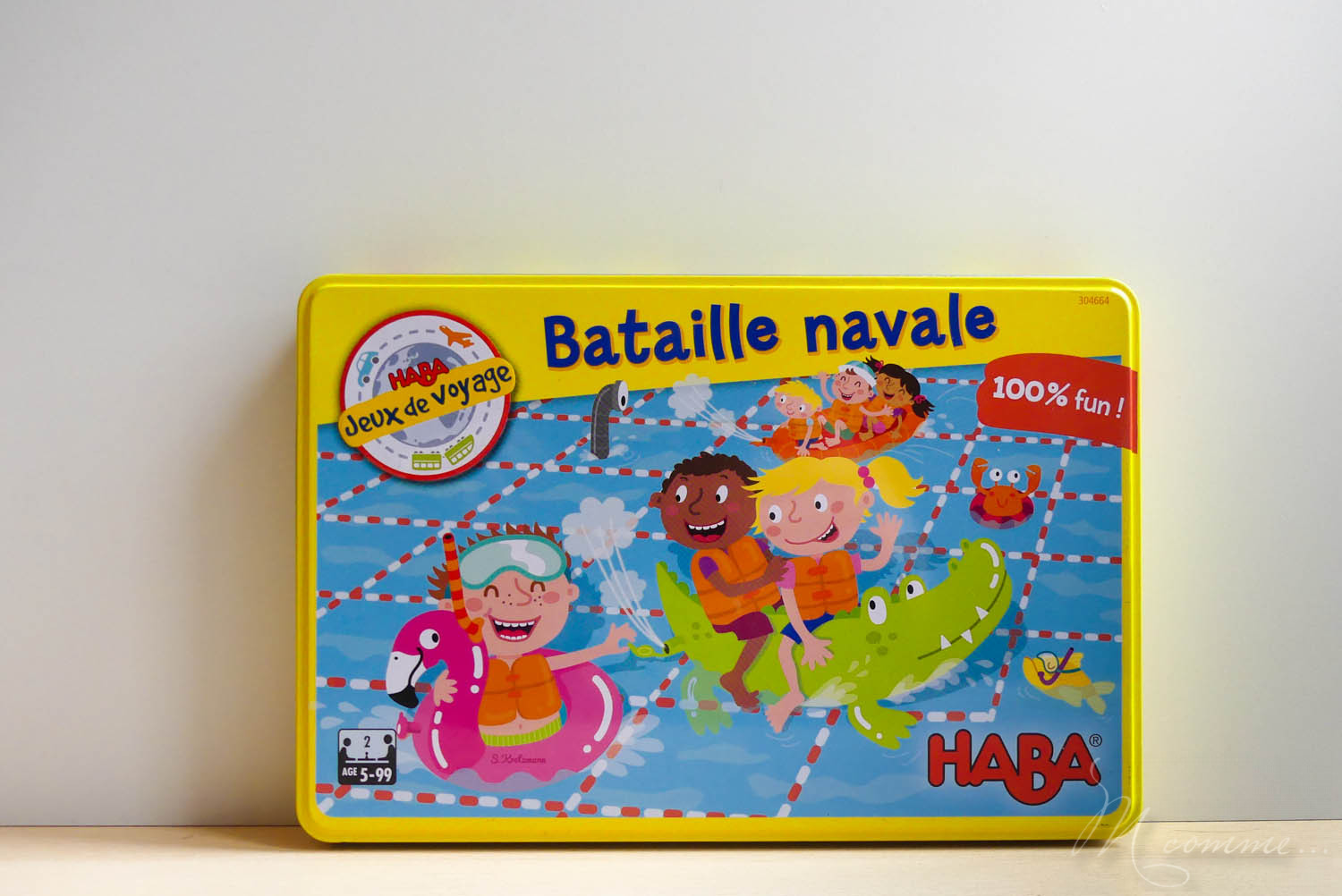 occuper les enfants en voiture avec le jeu de bataille navale de Haba occuper les enfants en voiture