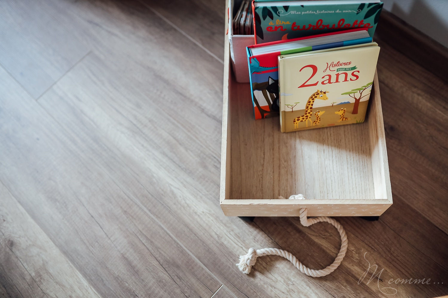 chambre montessori bac à livres