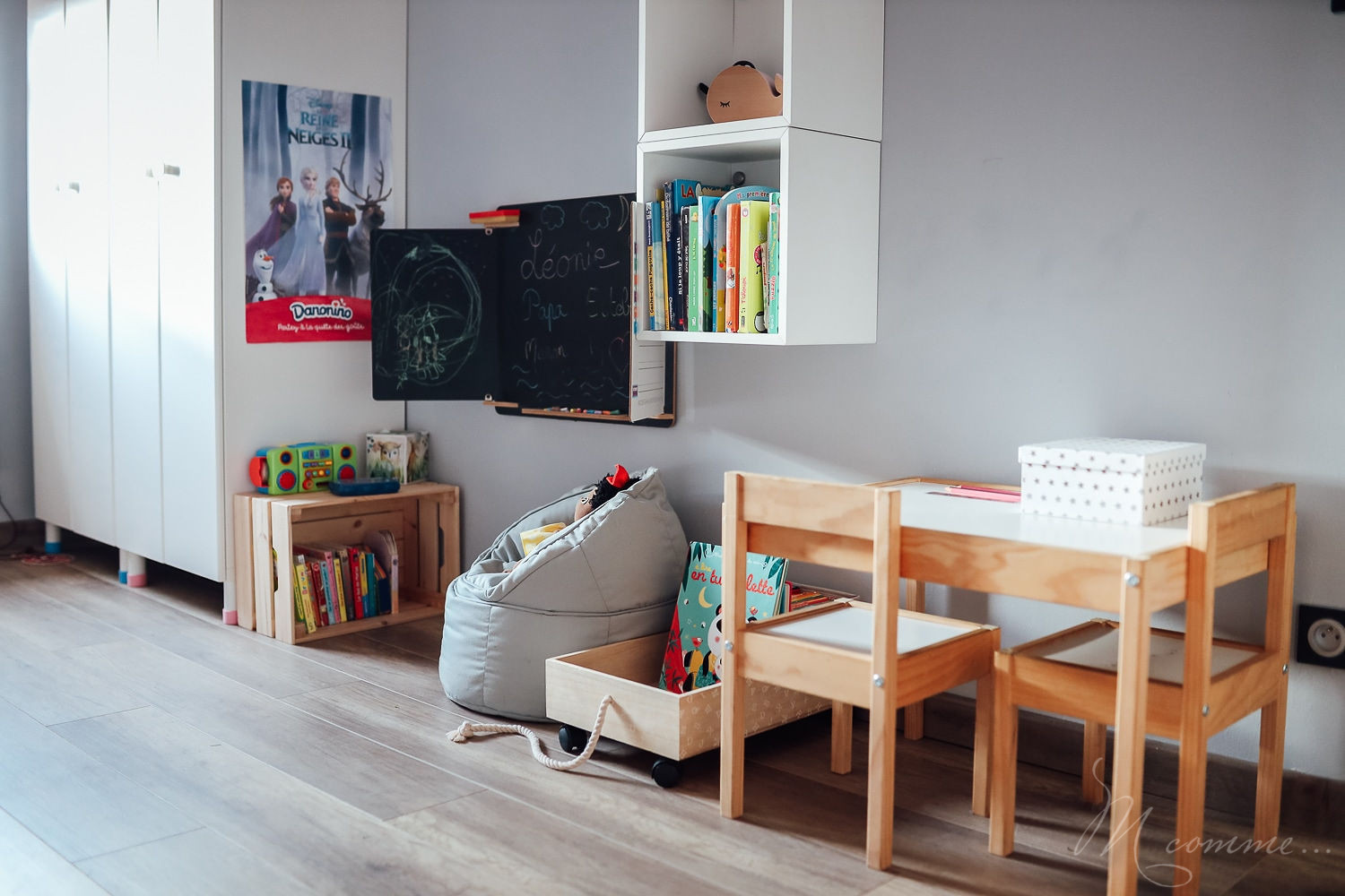 chambre montessori bureau