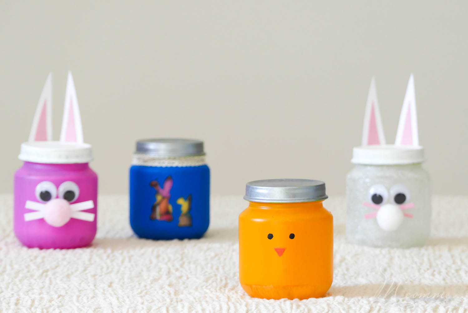 DIY bocaux de Pâques - Poussin de Pâques