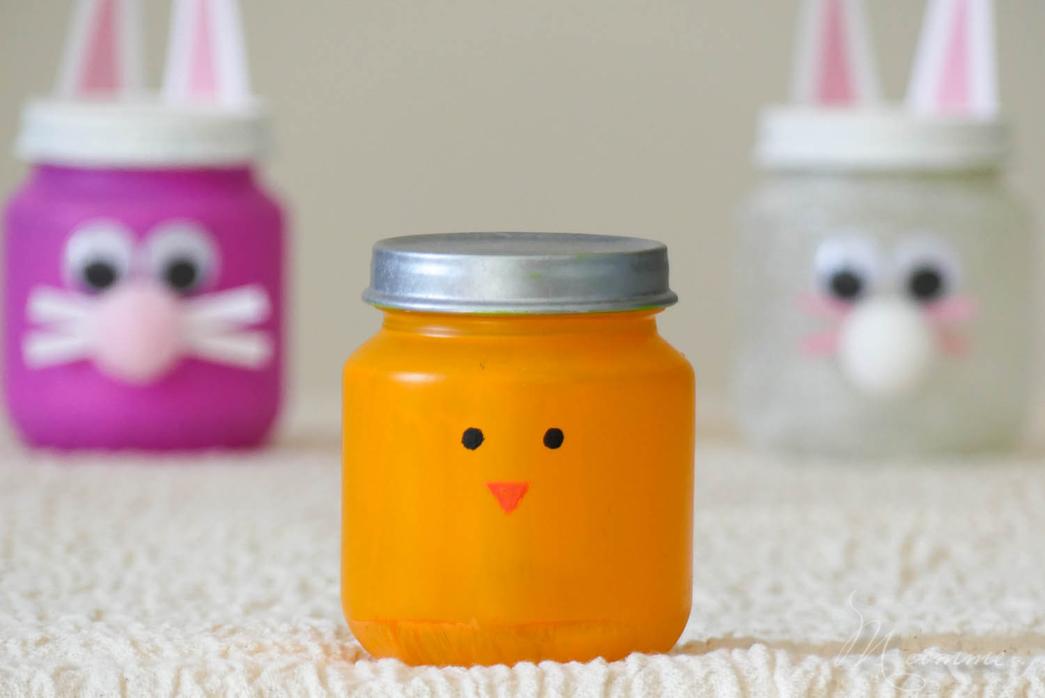 DIY bocaux de Pâques - Poussin de Pâques