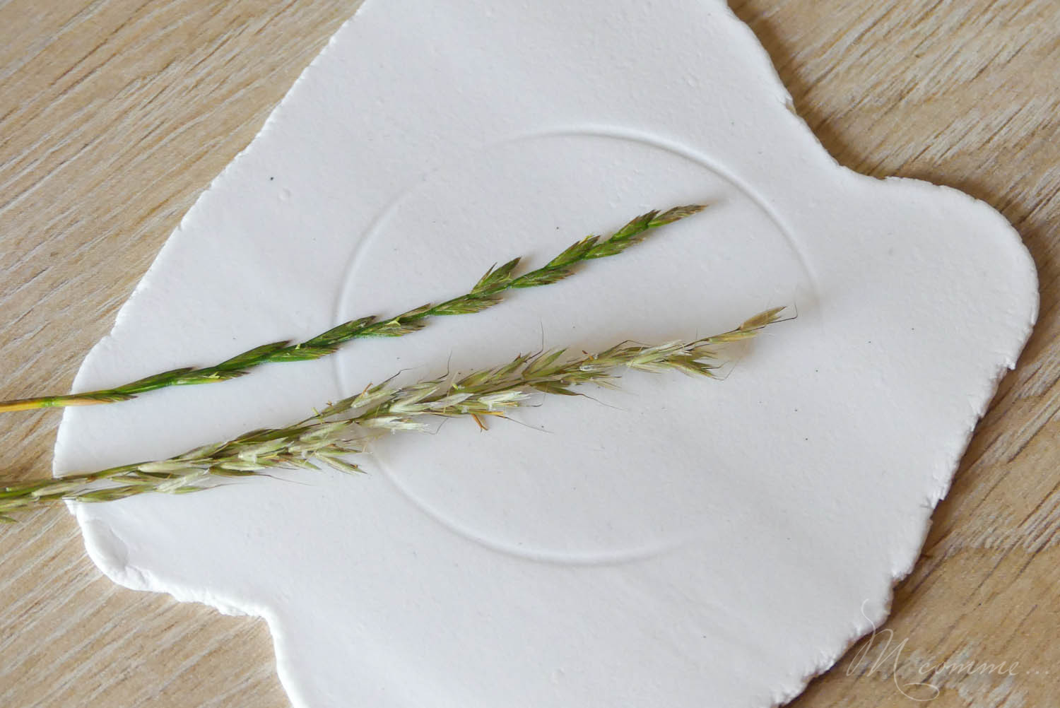 Bricolage fête des mère avec pâte à sel et fleurs