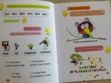 Livre pour apprendre à lire éditions Milan