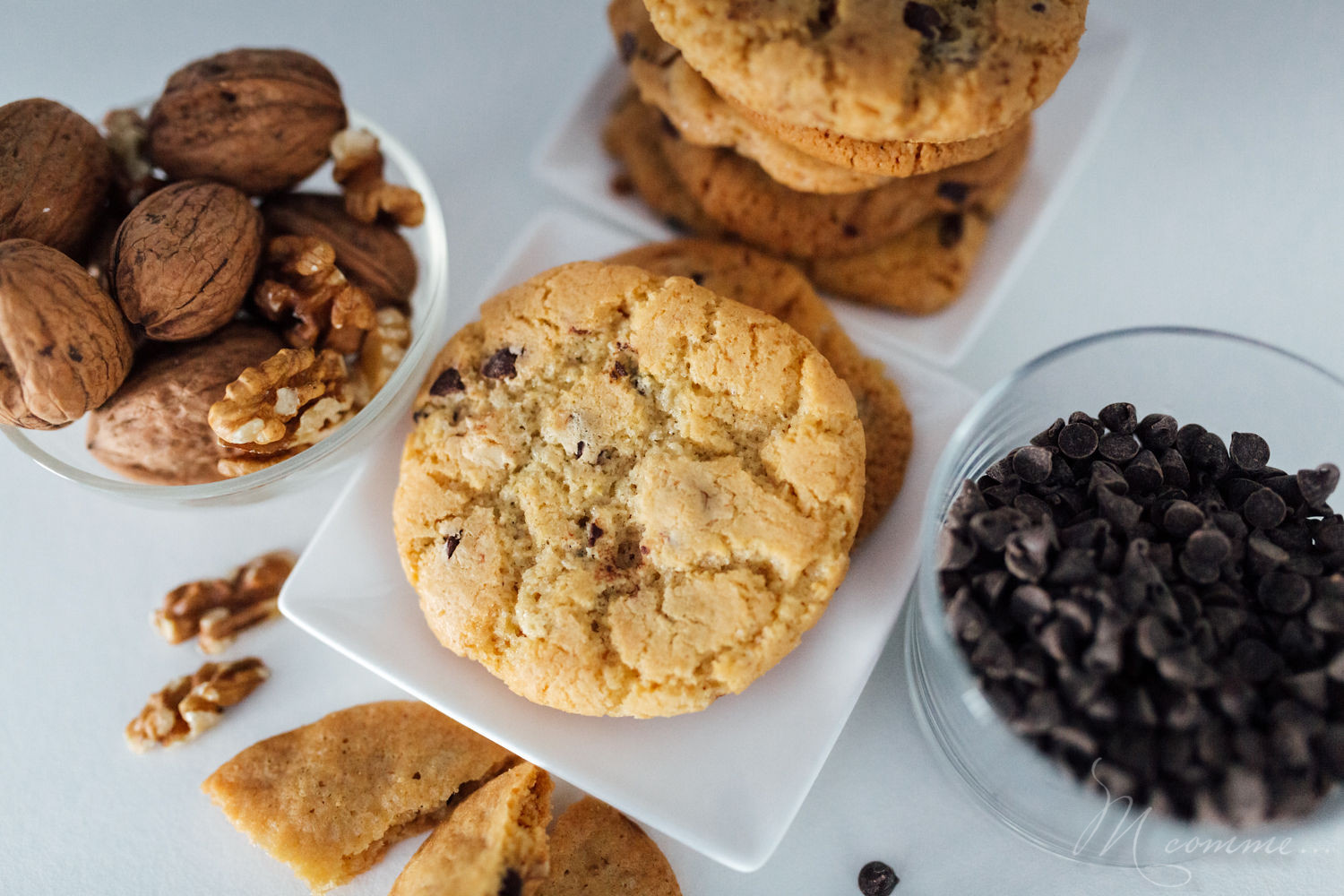 Recette cookies Américains croquants et moelleux