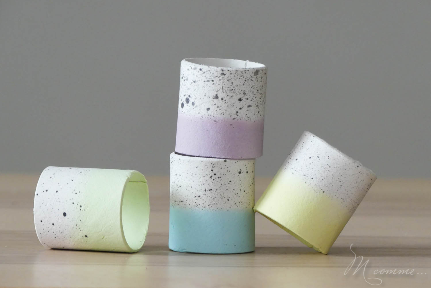 Tuto ronds de serviette pâte fimo