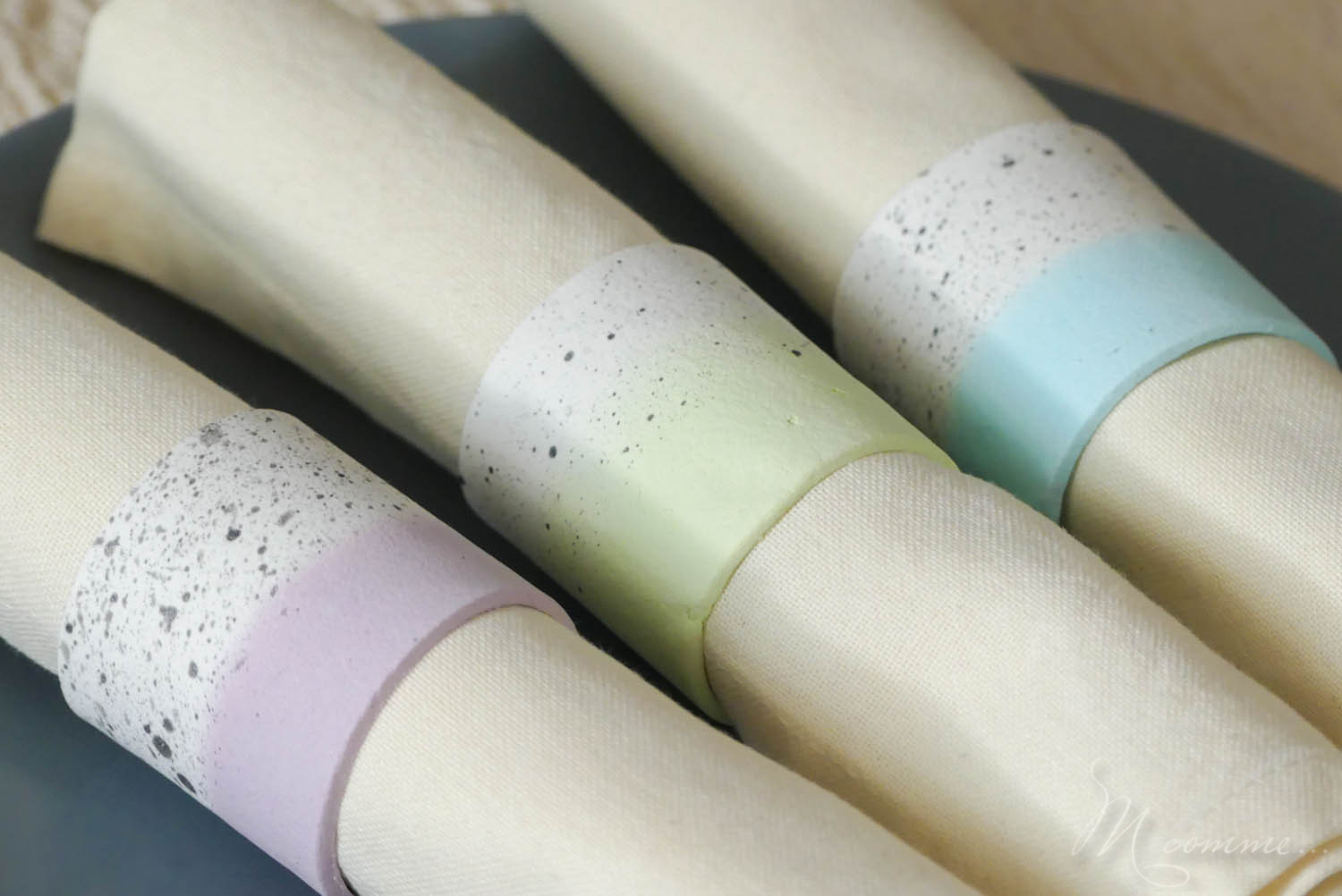 Tuto ronds de serviette personnalisés 