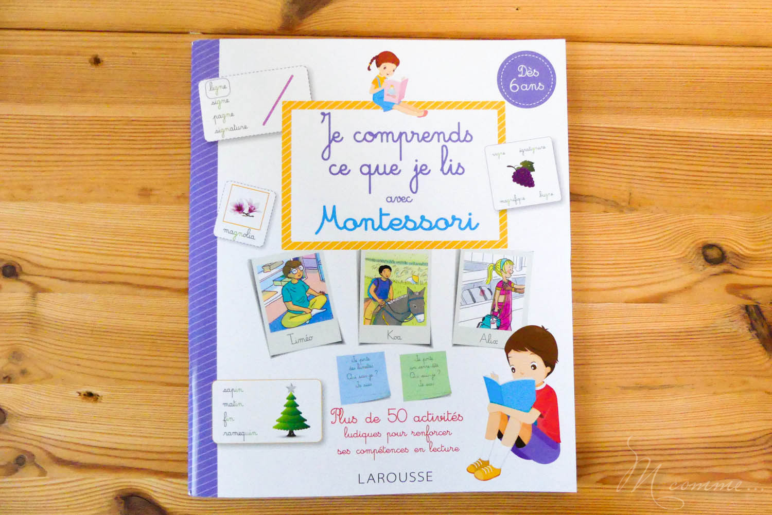 J’ai découvert des jeux et cahiers d’activités pour que les enfants entrent dans la lecture tout en s’amusant. Voici 6 jeux pour apprendre à lire, de façon ludique ! #apprendrealire #lecture #ecriture #cp #apprentissage #lire #alphas #recrealire #bioviva #placote #montessori #educatif #ludique #jeux  Apprendre à lire avec cahier d'activités Montessori Larousse