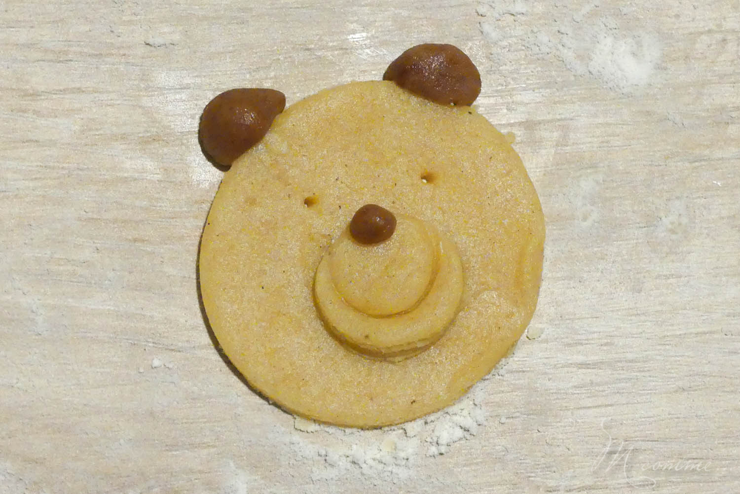 recette biscuits sablés oursons