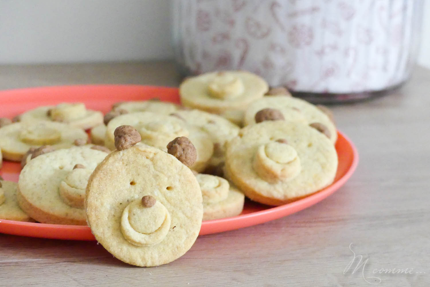 biscuits sablés oursons