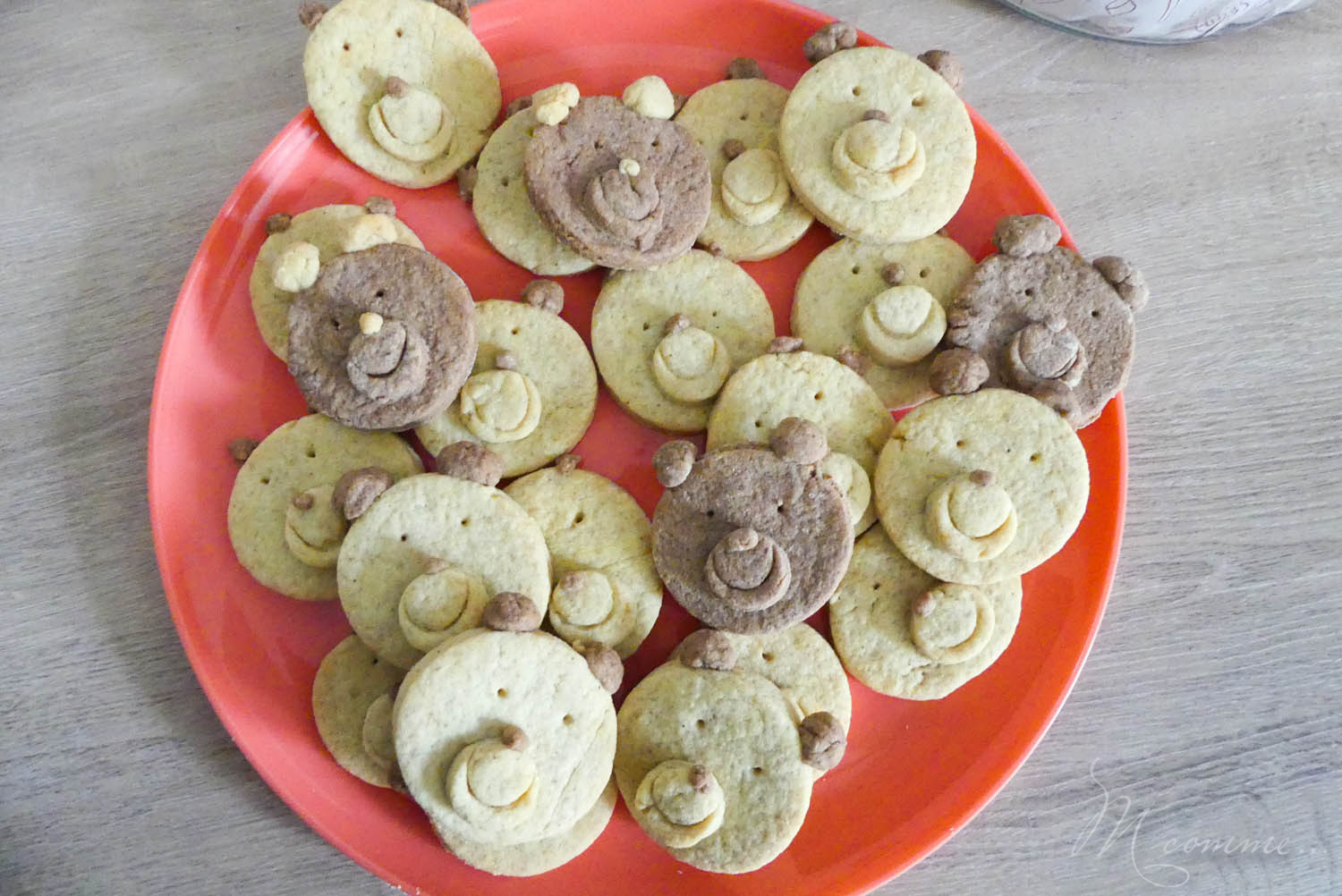 recette biscuits sablés oursons