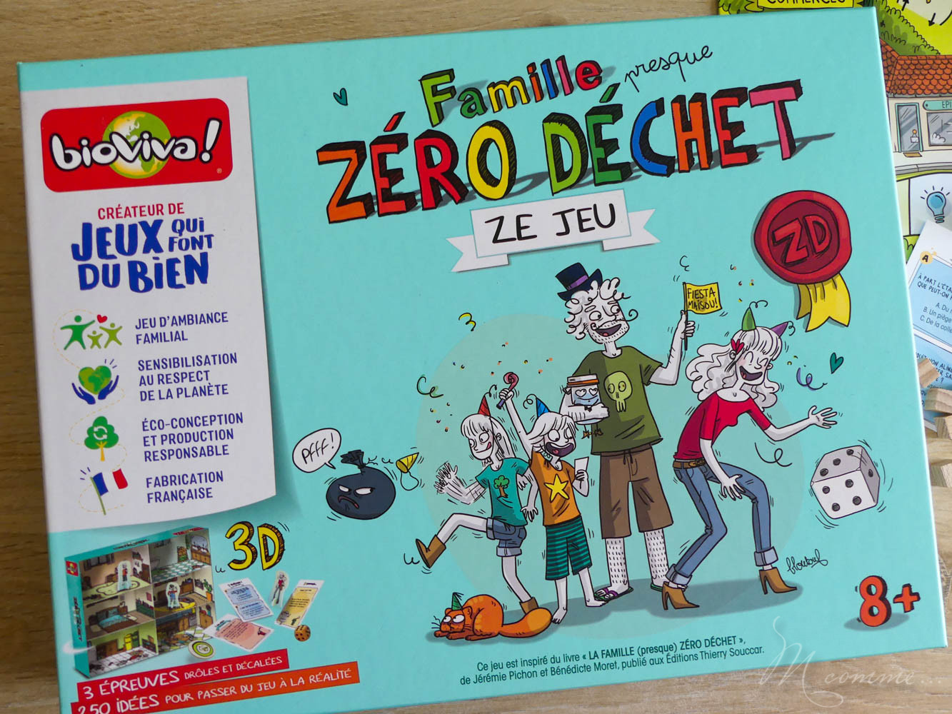 het jeu de société BiovivaFamille presque zéro déc