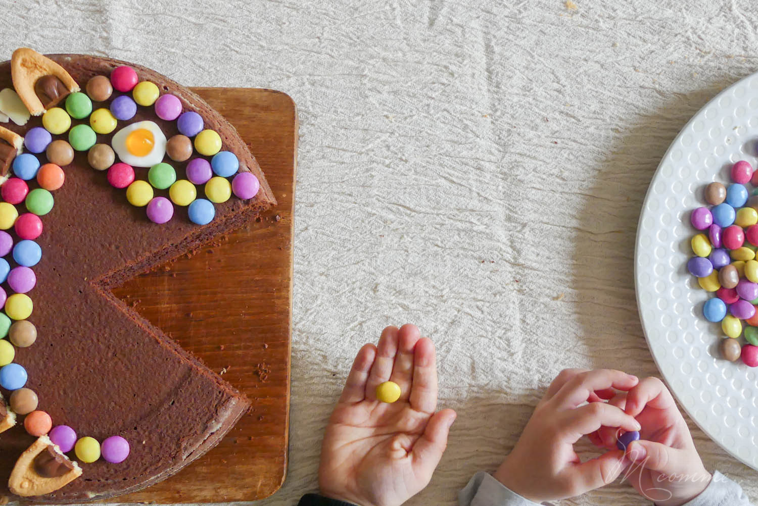 gâteau poisson avec bonbons